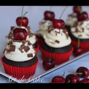 Black forest cupcakes       
