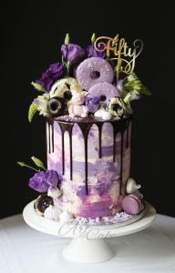 Purple Pig Cake